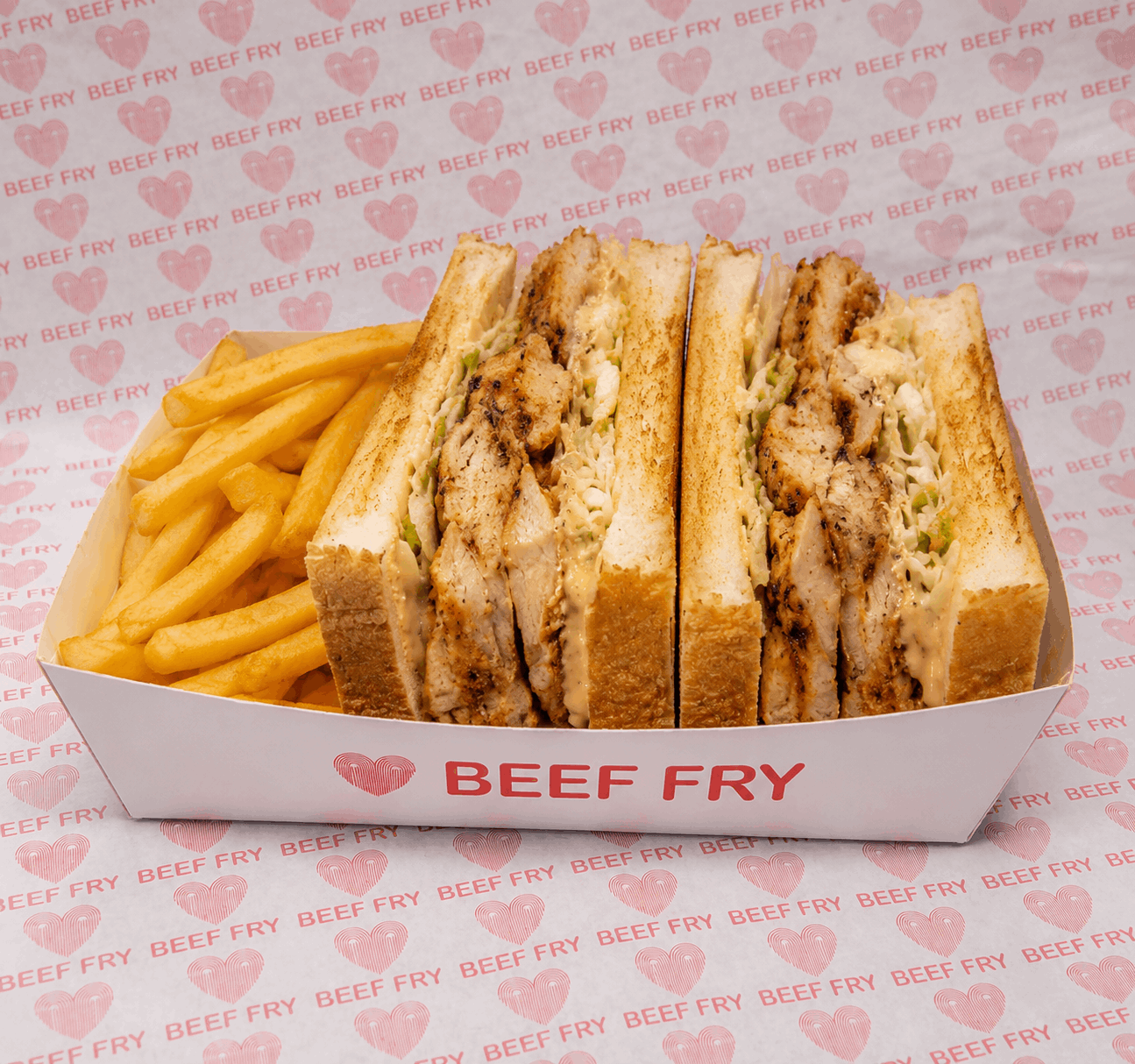 Peri Peri Hot Sando